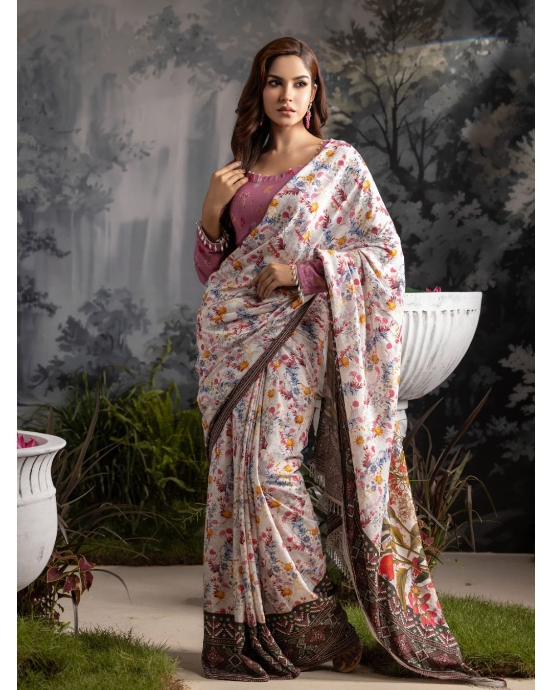BOTANICAL SAREE || BVS 01