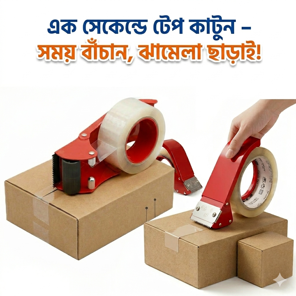এক সেকেন্ডে টেপ কাটুন – সময় বাঁচান, ঝামেলা ছাড়াই!