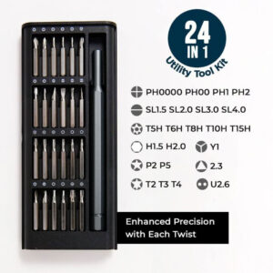 Screwdriver 24 in 1 Tool kit 6024 Professional Hardware Tools