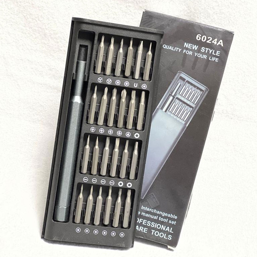 Screwdriver 24 in 1 Tool kit 6024 Professional Hardware Tools
