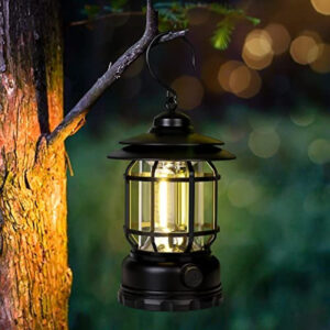 Retro Camping Lamp Rechargeable