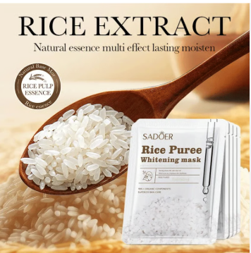 SADOER Rice Puree Whitening Mask (5 Piece) - Image 6
