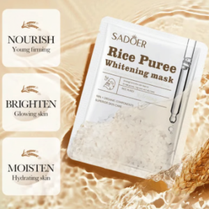 SADOER Rice Puree Whitening Mask (5 Piece)