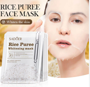 SADOER Rice Puree Whitening Mask (5 Piece) - Image 4