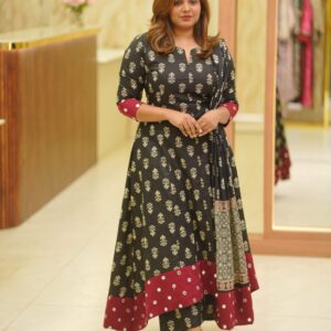 Black & Red Gawon Dress